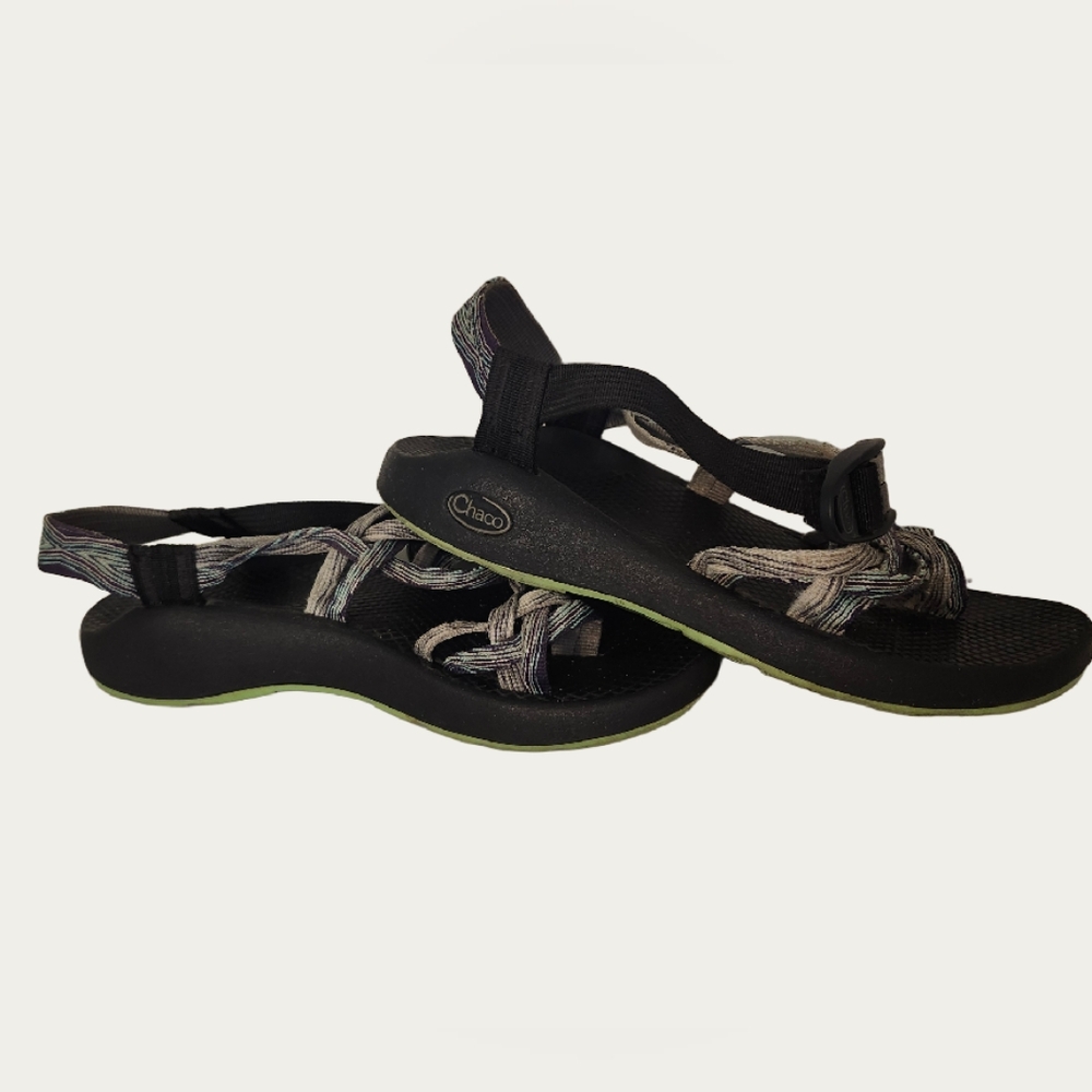 Chacos Green And Grey Womens - Picture 4 of 5